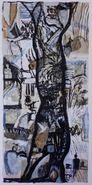 Memories
Mixed media on Nepalese paper, 112 x 53cm Memories
Mixed media on Nepalese paper, 112 x 53cm