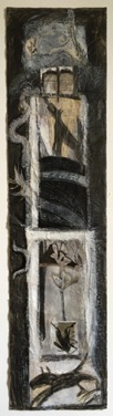 Demons, Dragon & Dog
Mixed Media on Chinese
Paper, 128 x 32cm Demons, Dragon & Dog
Mixed Media on Chinese
Paper, 128 x 32cm