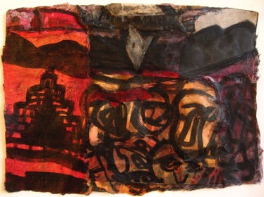 The Other Side
Mixed media on Nepalese paper, 20 x 28cm The Other Side
Mixed media on Nepalese paper, 20 x 28cm