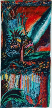 Costa Rica Rain Forest
Mixed Media on Nepalese Paper
110 x 51cm Costa Rica Rain Forest
Mixed Media on Nepalese Paper
110 x 51cm